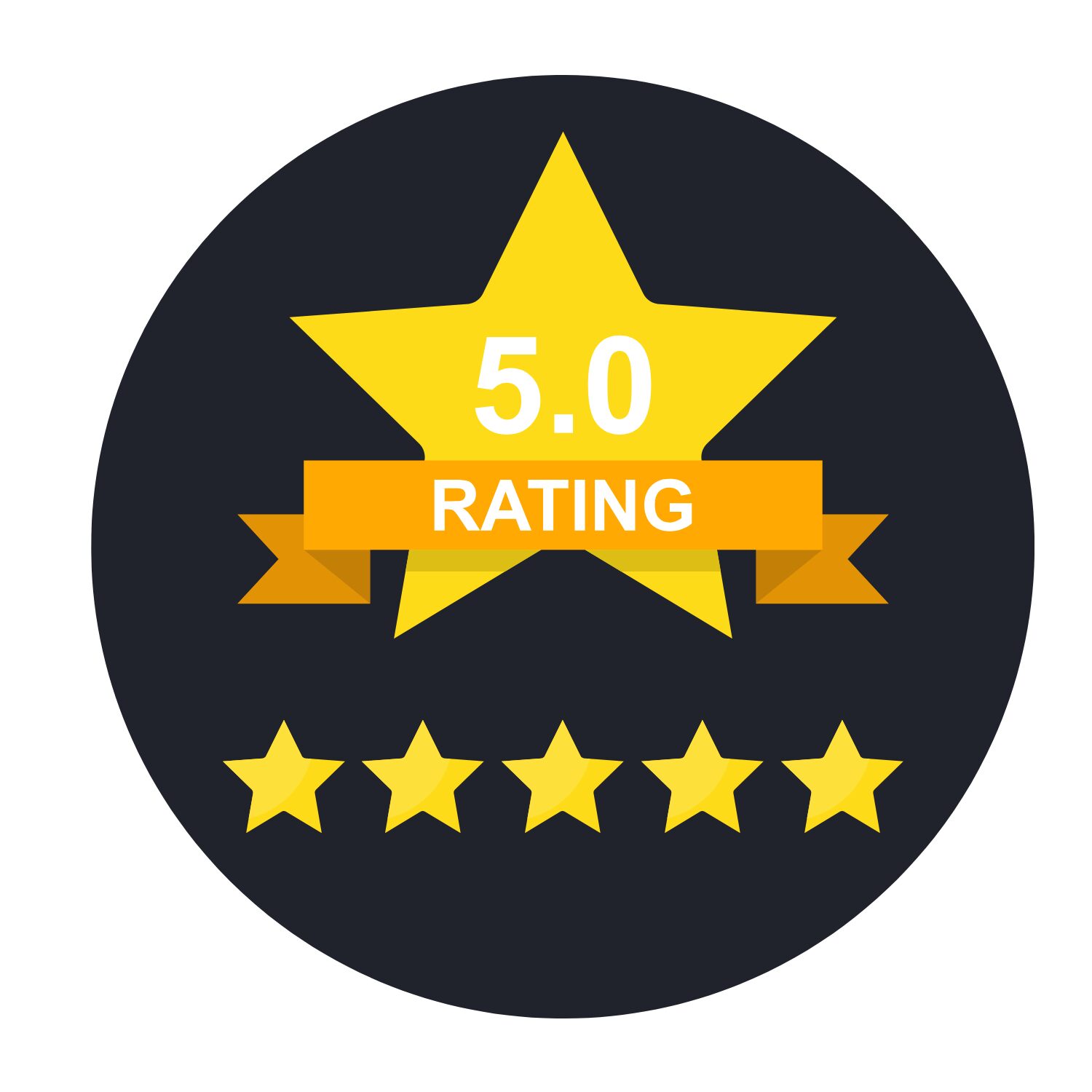 5 star reviews